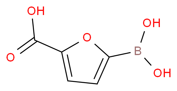 5-(dihydroxyboranyl)furan-2-carboxylic acid_分子结构_CAS_852228-11-6