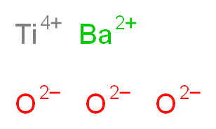 钛酸钡, 聚合物前体, (氧&asymp; 35 wt%)_分子结构_CAS_12047-27-7)