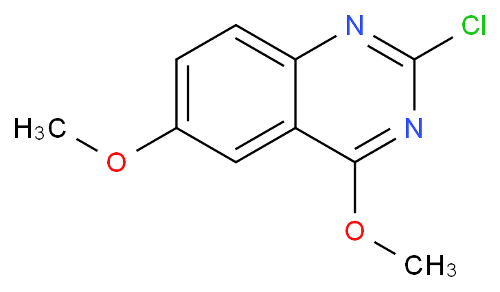 2-CHLORO-4,6-DIMETHOXYQUINAZOLINE_分子结构_CAS_952434-89-8)