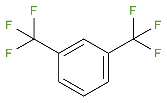 1,3-bis(trifluoromethyl)benzene_分子结构_CAS_402-31-3