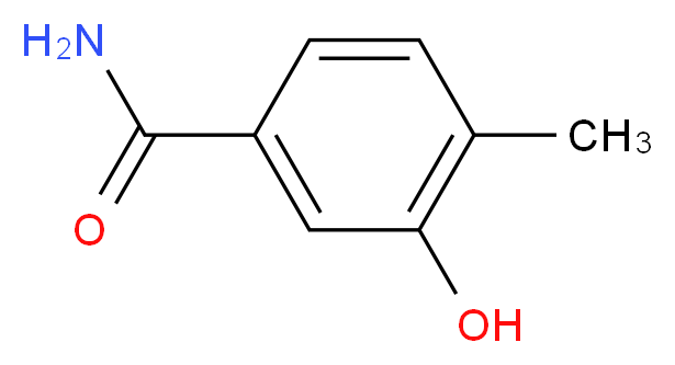 3-hydroxy-4-methylbenzamide_分子结构_CAS_)