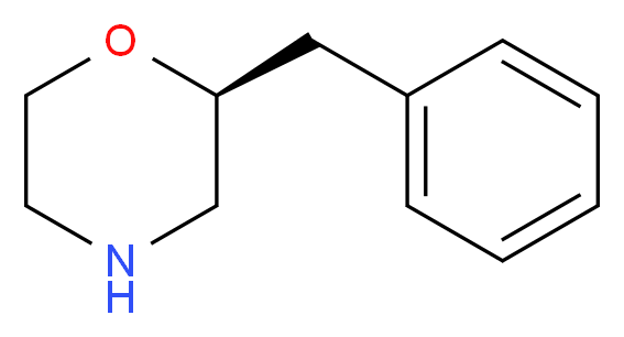 (2S)-2-benzylmorpholine_分子结构_CAS_947687-18-5