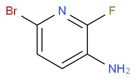 6-Bromo-2-fluoropyridin-3-amine_分子结构_CAS_850220-97-2)