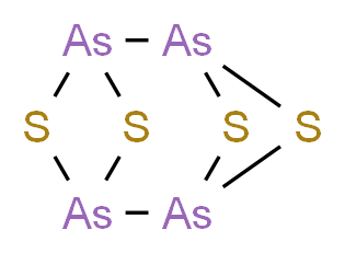 3,6,7,8-tetrathia-1,2,4,5-tetraarsatricyclo[3.1.1.1<sup>2</sup>,<sup>4</sup>]octane_分子结构_CAS_12044-79-0