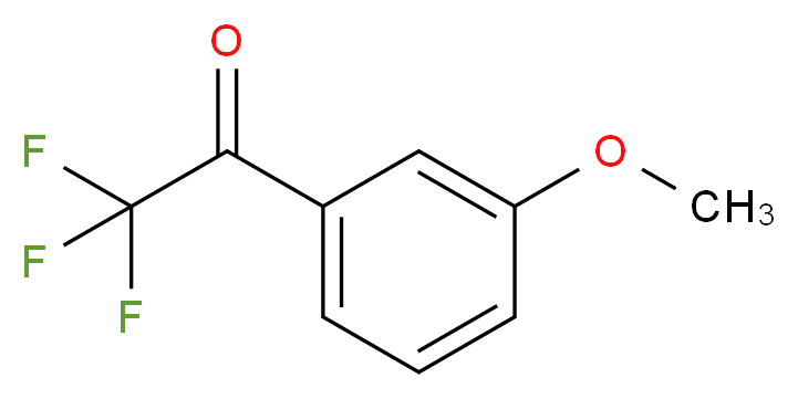 2,2,2-trifluoro-1-(3-methoxyphenyl)ethan-1-one_分子结构_CAS_30724-22-2