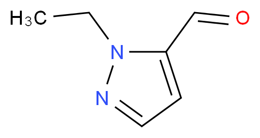 1-Ethyl-1H-pyrazole-5-carbaldehyde_分子结构_CAS_902837-62-1)