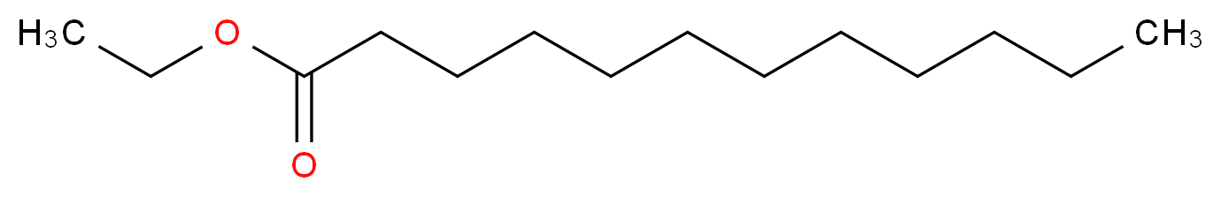 ethyl dodecanoate_分子结构_CAS_106-32-2