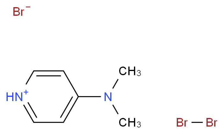 4-(dimethylamino)pyridin-1-ium dibromane bromide_分子结构_CAS_92976-81-3