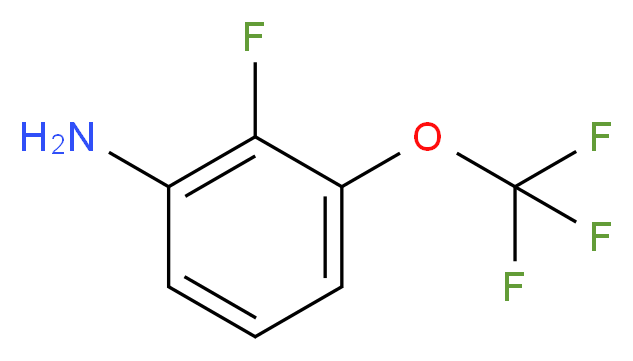 2-Fluoro-3-(trifluoromethoxy)benzenamine_分子结构_CAS_1159512-64-7)