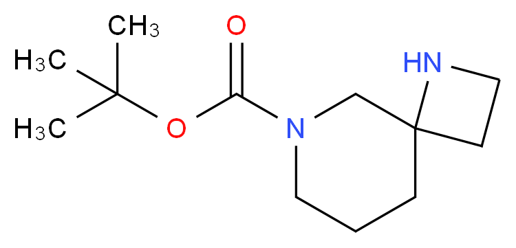 1,6-Diazaspiro[3.5]nonane-6-carboxylic acid tert-butyl ester_分子结构_CAS_1251002-00-2)