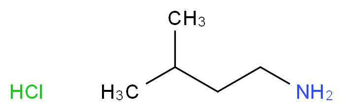 3-methylbutan-1-amine hydrochloride_分子结构_CAS_541-23-1