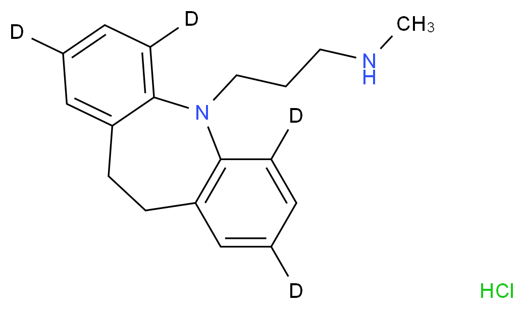 Desipramine-2,4,6,8-d4 Hydrochloride_分子结构_CAS_61361-34-0)