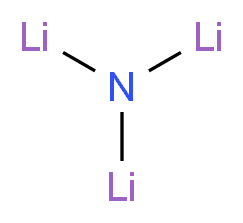 LITHIUM NITRIDE, ANHYDROUS_分子结构_CAS_26134-62-3)