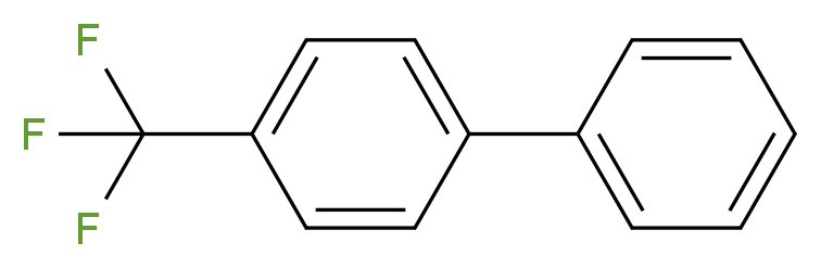 1-phenyl-4-(trifluoromethyl)benzene_分子结构_CAS_398-36-7