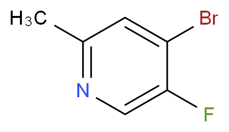 4-Bromo-5-fluoro-2-methylpyridine_分子结构_CAS_1211590-24-7)