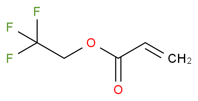 2,2,2-trifluoroethyl prop-2-enoate_分子结构_CAS_407-47-6