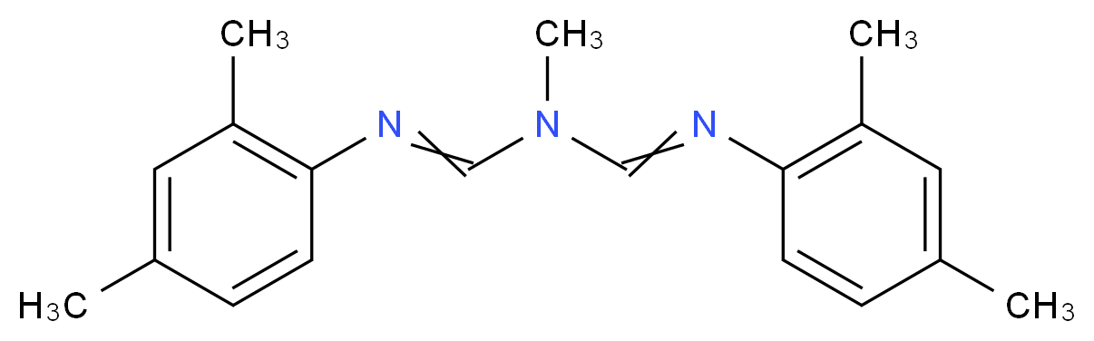 双甲脒_分子结构_CAS_33089-61-1)