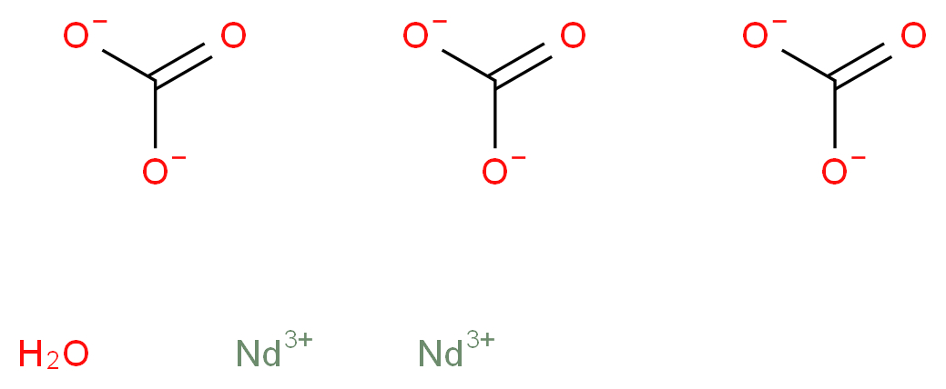 NEODYMIUM CARBONATE_分子结构_CAS_38245-38-4)