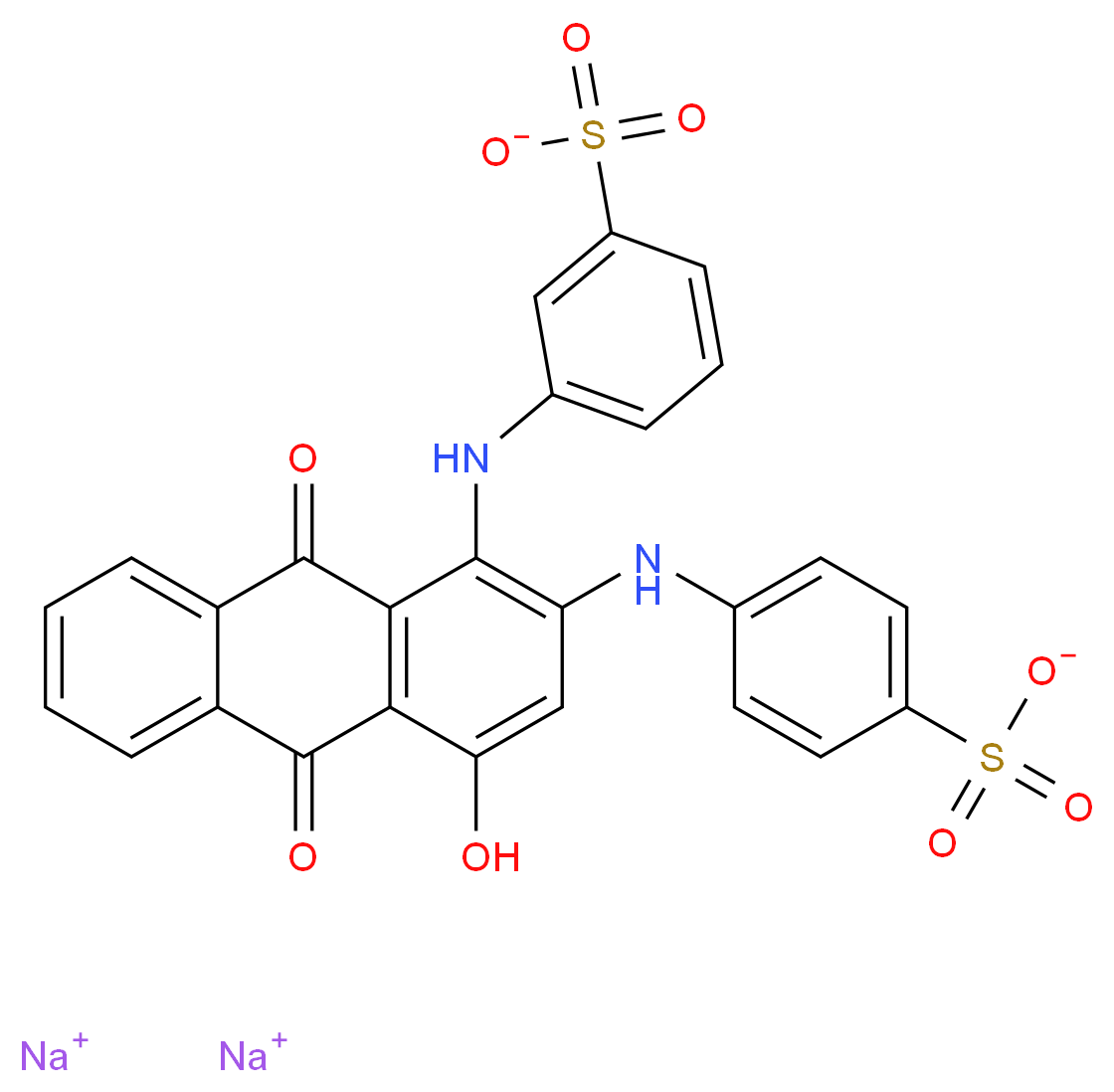CAS_1324-21-6 molecular structure