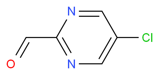 5-chloropyrimidine-2-carbaldehyde_分子结构_CAS_944900-20-3