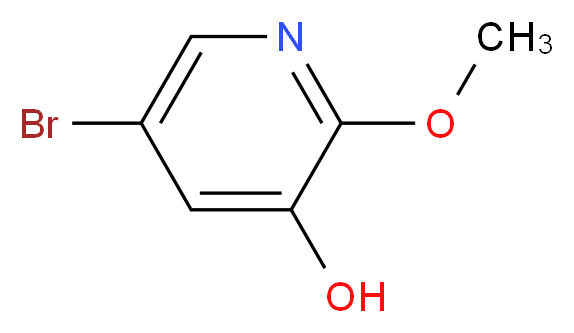 5-bromo-2-methoxypyridin-3-ol_分子结构_CAS_1211589-04-6