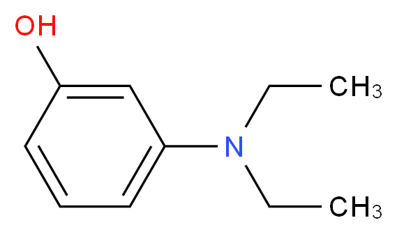 3-羟基-N,N-二乙基苯胺_分子结构_CAS_91-68-9)