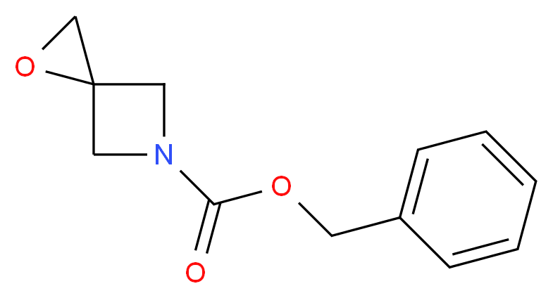 1-Oxa-5-azaspiro[2.3]hexane-5-carboxylic acid phenylmethyl ester_分子结构_CAS_934664-22-9)