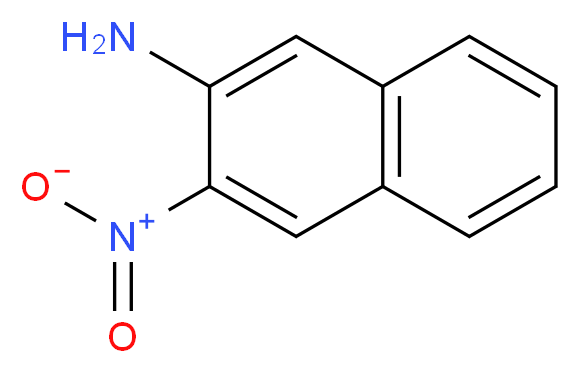 3-NITRO-2-NAPHTHYLAMINE_分子结构_CAS_13115-28-1)