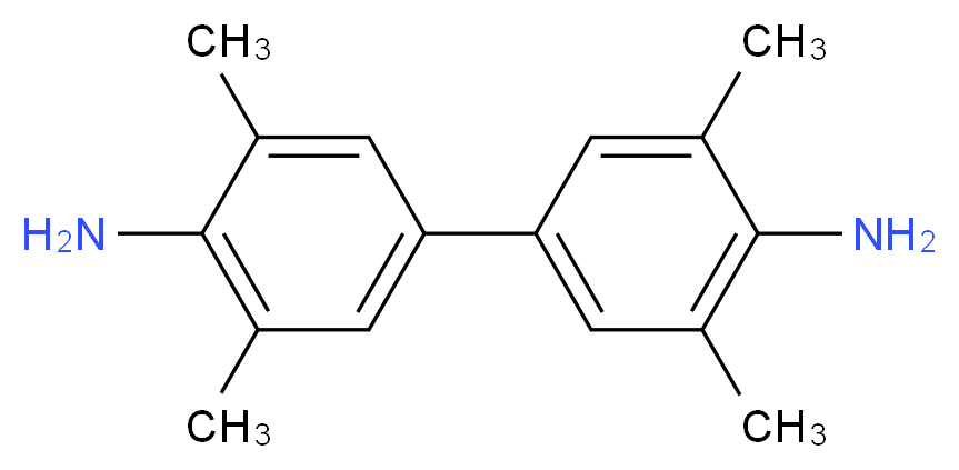 3,3',5,5'-四甲基联苯胺_分子结构_CAS_54827-17-7)