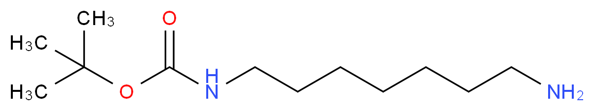 1,7-Diaminoheptane, N1-BOC protected 95%_分子结构_CAS_99733-18-3)