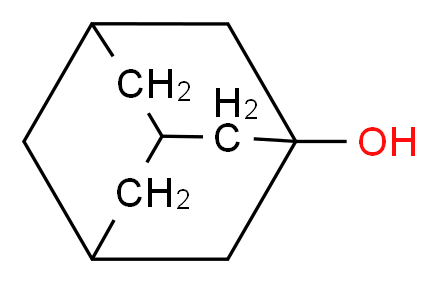 Adamantan-1-ol_分子结构_CAS_768-95-6)
