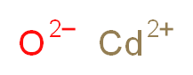 cadmium(2+) ion oxidandiide_分子结构_CAS_1306-19-0