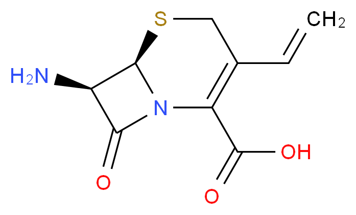 7-Amino-3-vinyl-3-cephem-4-carboxylic Acid_分子结构_CAS_79349-82-9)