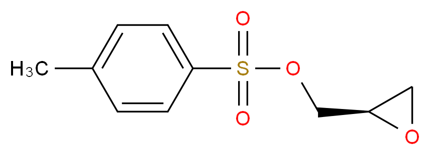 (2R)-oxiran-2-ylmethyl 4-methylbenzene-1-sulfonate_分子结构_CAS_113826-06-5