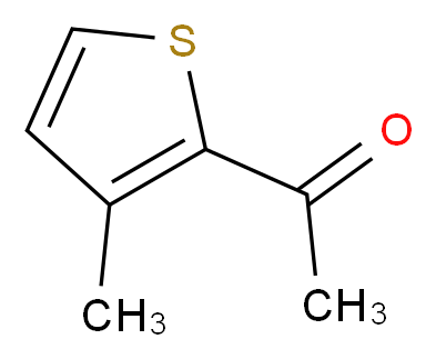 2-乙酰基-3-甲基噻吩_分子结构_CAS_13679-72-6)