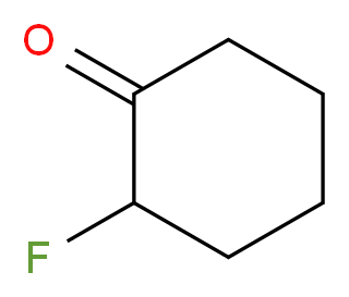 2-氟环己酮_分子结构_CAS_694-82-6)
