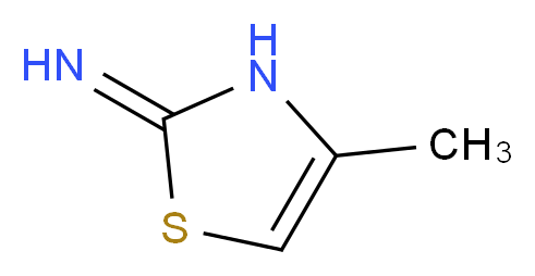 2-AMINO-4-METHYLTHIAZOLE_分子结构_CAS_1603-91-4)