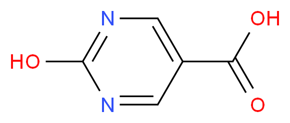 2-Hydroxypyrimidine-5-carboxylic acid_分子结构_CAS_38324-83-3)