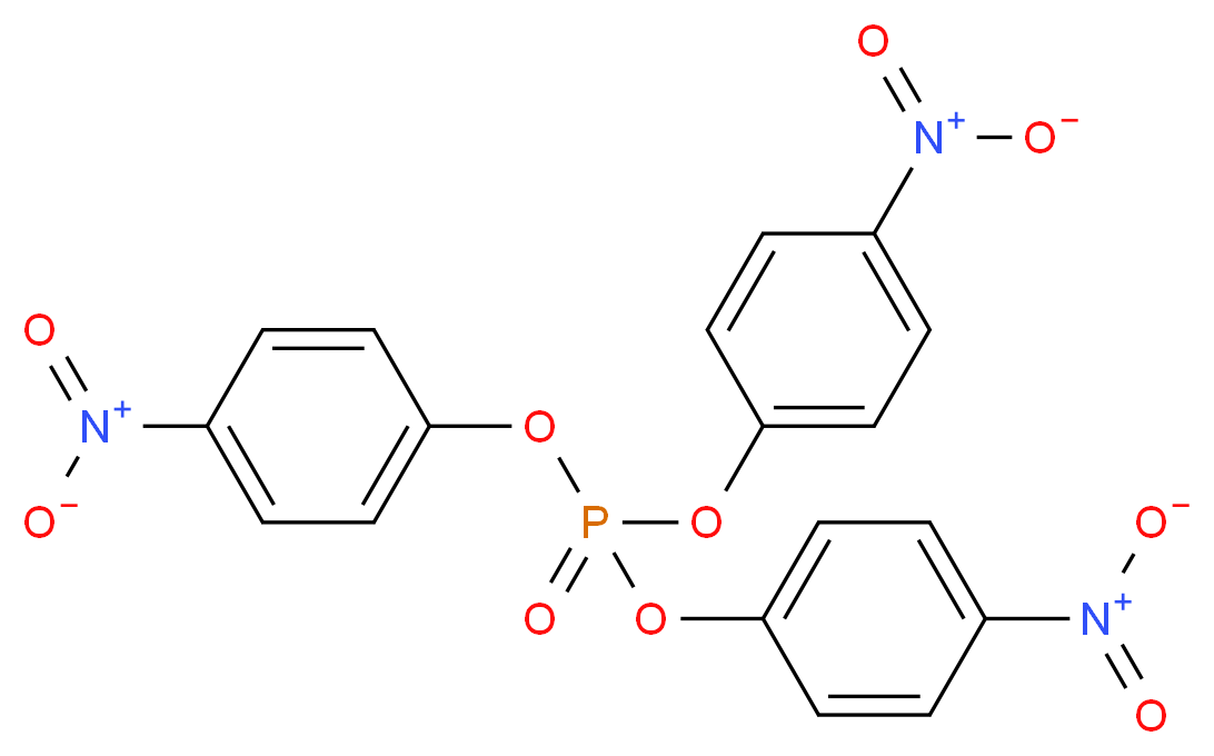 Tris(4-nitrophenyl)phosphate _分子结构_CAS_3871-20-3)