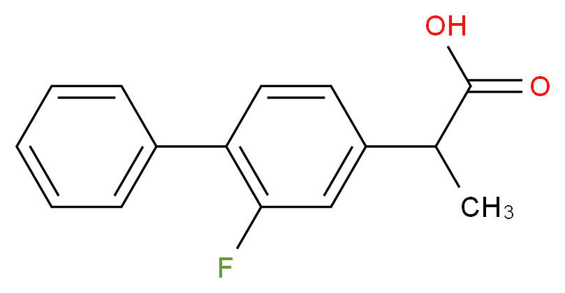 氟比洛芬_分子结构_CAS_5104-49-4)