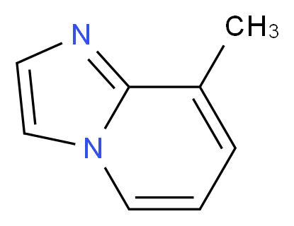 8-methylimidazo[1,2-a]pyridine_分子结构_CAS_874-10-2