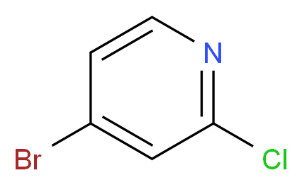 4-Bromo-2-chloropyridine 98%_分子结构_CAS_73583-37-6)