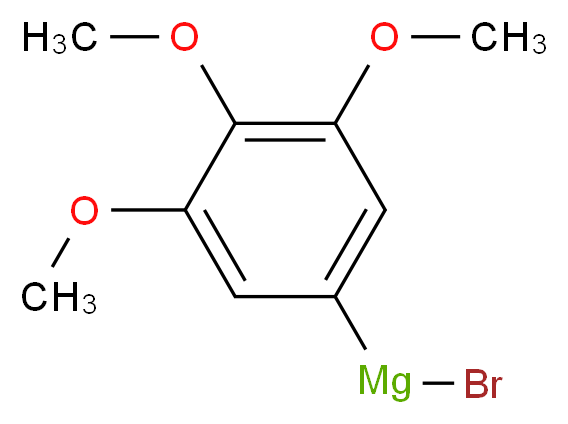 bromo(3,4,5-trimethoxyphenyl)magnesium_分子结构_CAS_133095-91-7