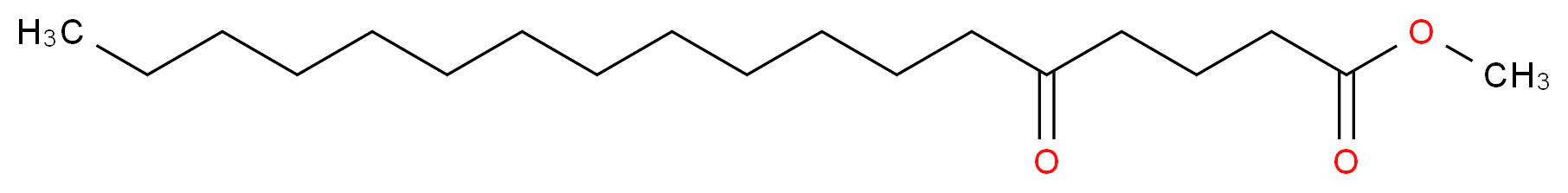 methyl 5-oxooctadecanoate_分子结构_CAS_2380-20-3