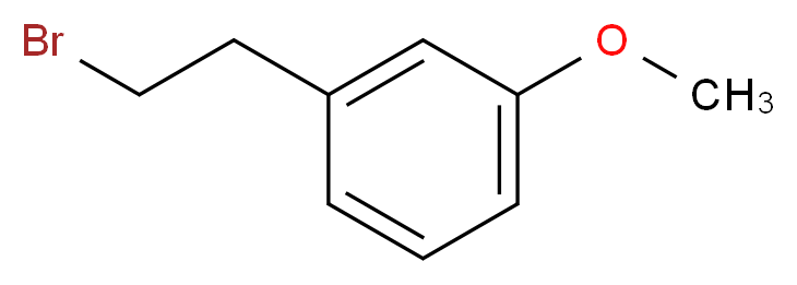 1-(2-bromoethyl)-3-methoxybenzene_分子结构_CAS_2146-61-4