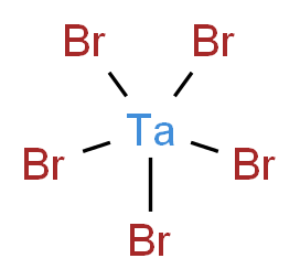 pentabromotantalum_分子结构_CAS_13451-11-1