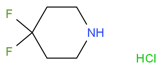 4,4-二氟哌啶 盐酸盐_分子结构_CAS_144230-52-4)