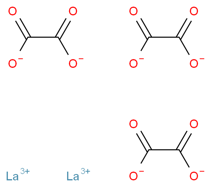 LANTHANUM OXALATE_分子结构_CAS_537-03-1)