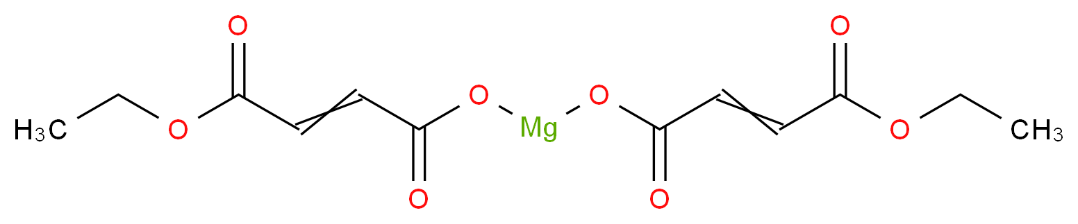 1-[(4-ethoxy-4-oxobut-2-enoyl)oxy]magnesio 4-ethyl but-2-enedioate_分子结构_CAS_83918-60-9