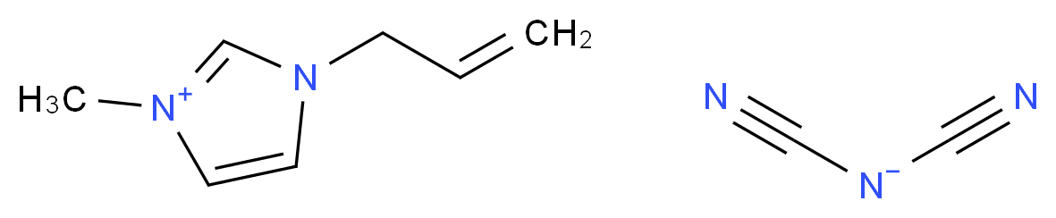 3-methyl-1-(prop-2-en-1-yl)-1H-imidazol-3-ium; dicyanoazanide_分子结构_CAS_917956-73-1